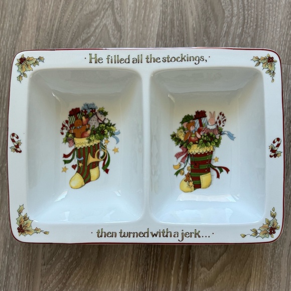 A Christmas Story Portmeirion Divided Serving Tray - Picture 1 of 8